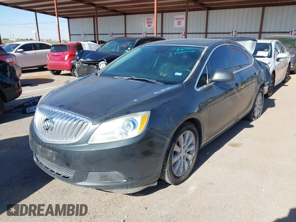 2015 Buick Verano with VIN 1G4PP5SKXF4162107, listed as a IAAI auction lot 42171611 with 208,362 mi miles and . Bid and sale history available at DreamBid. Image 2.