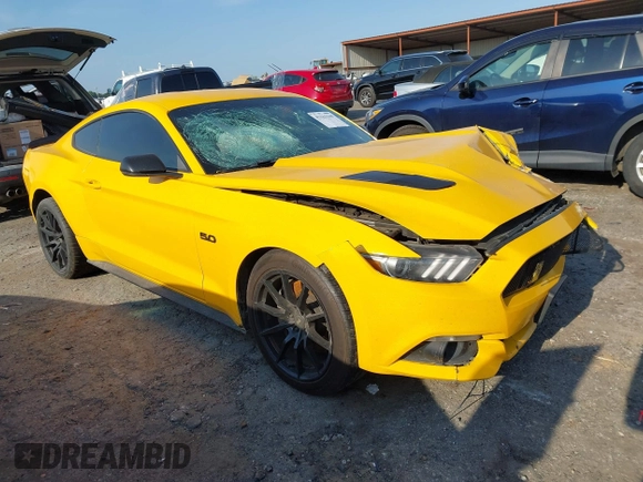 2015 Ford Mustang GT with VIN 1FA6P8CF3F5403329, listed as a IAAI auction lot 42163169 with 135,595 mi miles and . Bid and sale history available at DreamBid. Image 1.