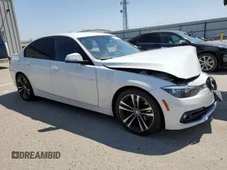 2018 BMW 3 Series 328d with VIN WBA8E5C56JA507664, listed as a Copart auction lot 60083895 with 94,331 mi miles and Salvage title. Bid and sale history available at DreamBid. Image 4.