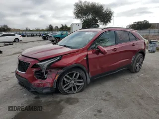 2019 Cadillac XT4 AWD Sport with VIN 1GYFZFR44KF186189, listed as a Copart auction lot 42995495 with 64,459 mi miles and Non Repairable. Bid and sale history available at carsss.com. Image 1.