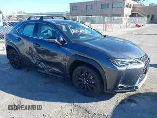 2022 Lexus UX with VIN JTHX3JBH6N2056436, listed as a IAAI auction lot 41856541 with 12,815 mi miles. Bid and sale history available at carsss.com. Image 1.