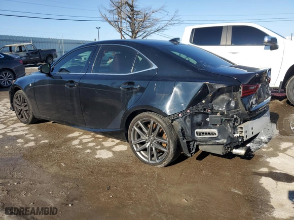 2016 Lexus IS 350 with VIN JTHBE1D22G5025666, listed as a Copart auction lot 87863915 with 0 mi miles and Salvage Title. Bid and sale history available at carsss.com. Image 2.