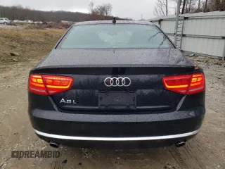 2013 Audi A8 L 3.0L with VIN WAURGAFD5DN017479, listed as a Copart auction lot 52292865 with 225,180 mi miles and Non Repairable. Bid and sale history available at carsss.com. Image 6.