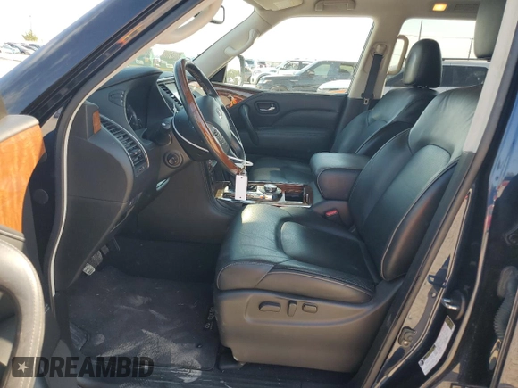 2018 Infiniti QX80 with VIN JN8AZ2NE7J9193002, listed as a Copart auction lot 72752564 with 100,692 mi miles and Salvage Title. Bid and sale history available at carsss.com. Image 7.