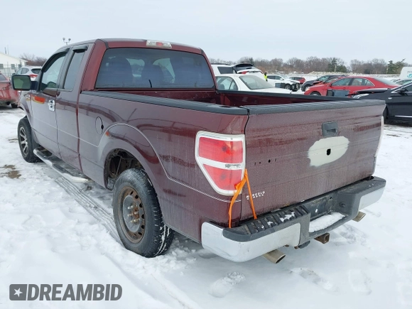 2010 Ford F-150 XL with VIN 1FTFX1CVXAFA86435, listed as a IAAI auction lot 41348804 with 181,711 mi miles. Bid and sale history available at carsss.com. Image 3.