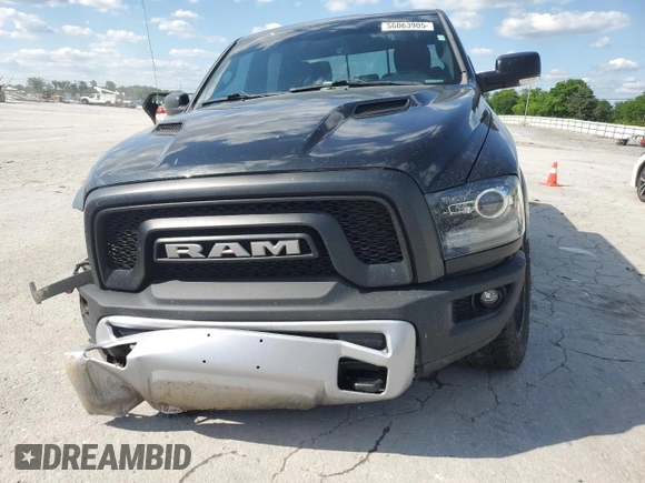 2017 Ram 1500 Rebel z VIN 1C6RR7YT3HS553611, wystawiony jako Copart lot #56063905 z przebiegiem 136 239 mil mil oraz Szkoda całkowita • Salvage title. Historia ofert i sprzedaży dostępna na DreamBid. Obrazek 5.