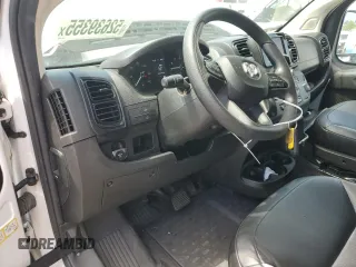 2023 Ram ProMaster Cargo with VIN 3C6LRVDG7PE524438, listed as a Copart auction lot 55186355 with 19,447 mi miles and Salvage Title. Bid and sale history available at carsss.com. Image 8.