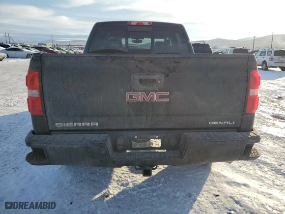 2015 GMC Sierra 1500 Denali with VIN 3GTU2WEC7FG134638, listed as a Copart auction lot 88152815 with 94,608 mi miles and Salvage Title. Bid and sale history available at carsss.com. Image 6.