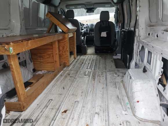 2017 Ford Transit Van with VIN 1FTYE1ZM5HKA38730, listed as a Copart auction lot 42691705 with NaN miles and Salvage Title. Bid and sale history available at carsss.com. Image 11.