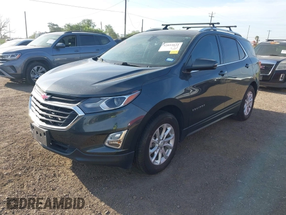 2018 Chevrolet Equinox LT with VIN 2GNAXJEV2J6138245, listed as a IAAI auction lot 42054621 with Not Provided miles and . Bid and sale history available at carsss.com. Image 2.