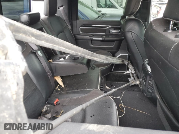 2019 Ram 2500 Laramie with VIN 3C6UR5FJ5KG656219, listed as a Copart auction lot 64840124 with 0 mi miles and Salvage Title. Bid and sale history available at carsss.com. Image 10.