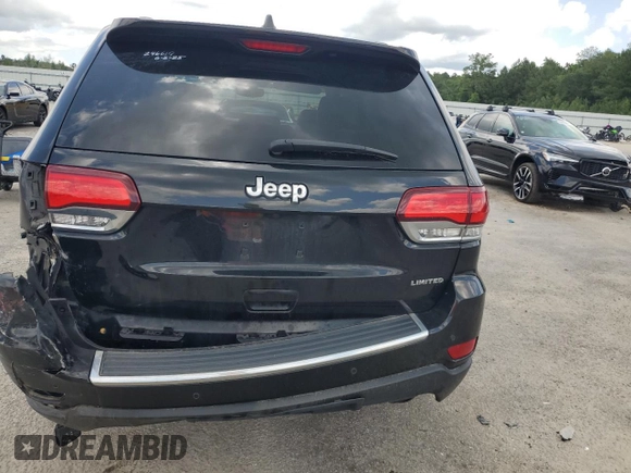 2020 Jeep Grand Cherokee Limited with VIN 1C4RJEBGXLC246617, listed as a Copart auction lot 59770475 with 142,221 mi miles and Salvage title. Bid and sale history available at DreamBid. Image 6.