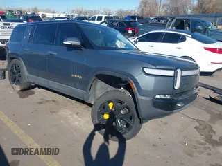 2024 Rivian R1S Adventure with VIN 7PDSGABAXRN031782, listed as a IAAI auction lot 41682181 with 1 mi miles. Bid and sale history available at carsss.com. Image 1.