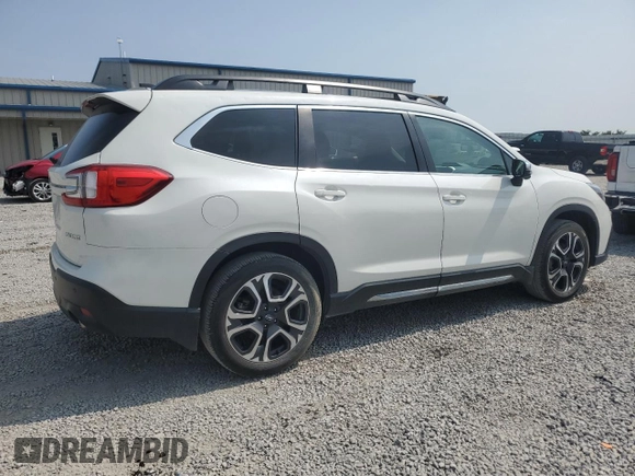 2023 Subaru Ascent Limited with VIN 4S4WMAUD1P3403216, listed as a Copart auction lot 60088595 with 21,729 mi miles and Salvage title. Bid and sale history available at DreamBid. Image 3.