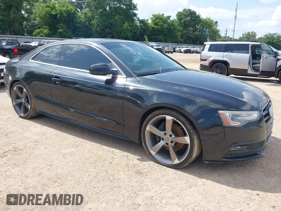 2013 Audi A5 Premium Plus with VIN WAULFAFRXDA001919, listed as a IAAI auction lot 42463431 with 136,752 mi miles and . Bid and sale history available at DreamBid. Image 1.