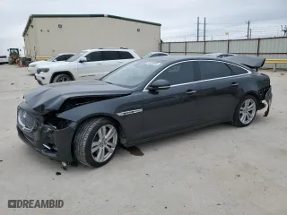 2012 Jaguar XJ with VIN SAJWA2GB9CLV38839, listed as a Copart auction lot 46058645 with 76,403 mi miles and Salvage Title. Bid and sale history available at carsss.com. Image 1.