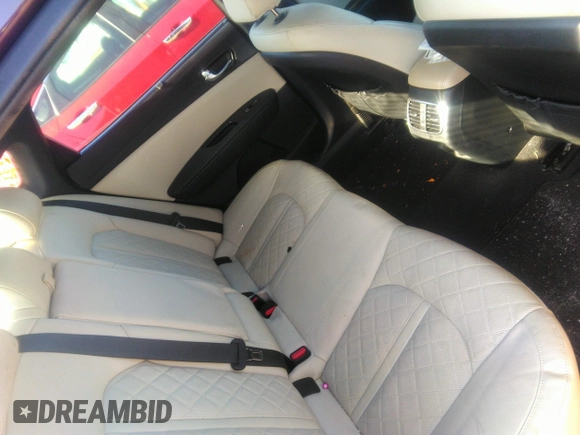 2016 Kia Optima SXL Turbo with VIN 5XXGV4L2XGG085829, listed as a IAAI auction lot 41789911 with 50,958 mi miles. Bid and sale history available at carsss.com. Image 8.