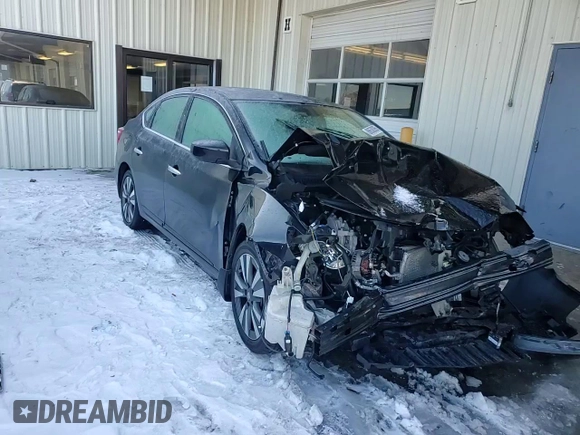 2019 Nissan Sentra SV with VIN 3N1AB7AP7KY265903, listed as a Copart auction lot 88638085 with Not Provided miles and Salvage Title. Bid and sale history available at carsss.com. Image 10.