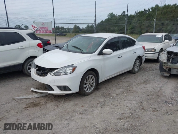 2019 Nissan Sentra SV with VIN 3N1AB7AP7KY439467, listed as a IAAI auction lot 42112027 with 147,202 mi miles and . Bid and sale history available at DreamBid. Image 2.