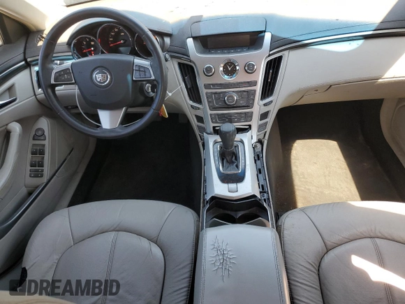 2010 Cadillac CTS with VIN 1G6DA5EG4A0134211, listed as a Copart auction lot 50063475 with 126,841 mi miles and Salvage Title. Bid and sale history available at DreamBid. Image 8.