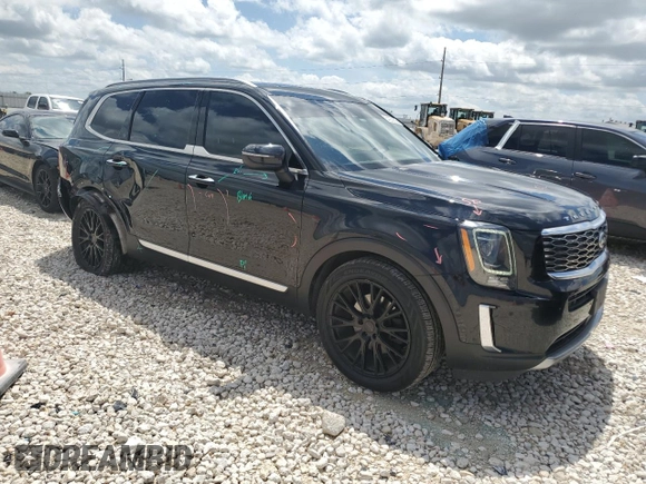 2020 Kia Telluride S with VIN 5XYP64HC7LG058253, listed as a Copart auction lot 54229805 with 143,679 mi miles and Salvage title. Bid and sale history available at DreamBid. Image 4.