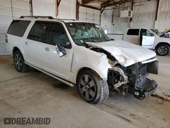 2010 Ford Expedition Max Limited z VIN 1FMJK2A59AEA00924, wystawiony jako Copart lot #46706235 z przebiegiem 218 976 mil mil oraz Szkoda całkowita • Salvage title. Historia ofert i sprzedaży dostępna na DreamBid. Obrazek 4.