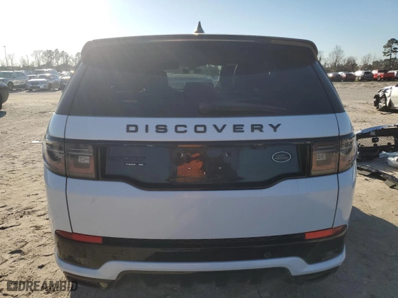 2020 Land Rover Discovery Sport SE R-Dynamic with VIN SALCL2FX1LH846589, listed as a Copart auction lot 47018165 with 64,561 mi miles and Salvage Title. Bid and sale history available at carsss.com. Image 6.