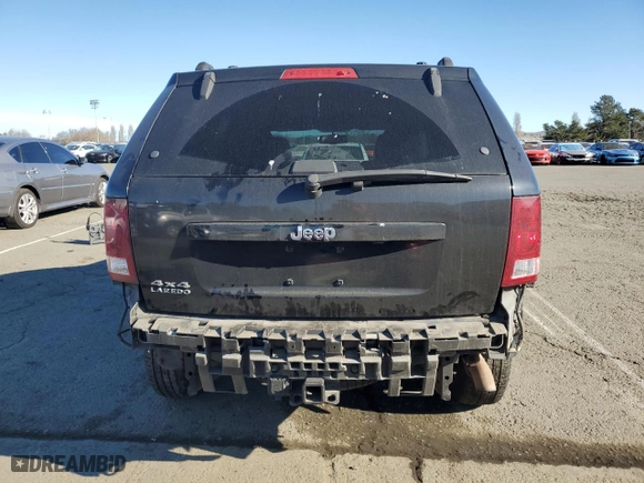 2007 Jeep Grand Cherokee Laredo with VIN 1J8HR48N57C557472, listed as a Copart auction lot 88547125 with 180,888 mi miles and Non Repairable. Bid and sale history available at carsss.com. Image 6.