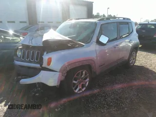 2017 Jeep Renegade Latitude with VIN ZACCJABBXHPE71416, listed as a IAAI auction lot 41207701 with Not Provided miles. Bid and sale history available at carsss.com. Image 18.