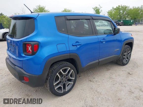 2020 Jeep Renegade Sport z VIN ZACNJBAB1LPL99916, wystawiony jako IAAI lot #42392529 z przebiegiem 31 327 mil mil oraz . Historia ofert i sprzedaży dostępna na DreamBid. Obrazek 4.