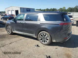 2024 Kia Carnival EX with VIN KNDNC5H39R6440916, listed as a Copart auction lot 74666894 with 6,948 mi miles and Salvage Title. Bid and sale history available at carsss.com. Image 2.