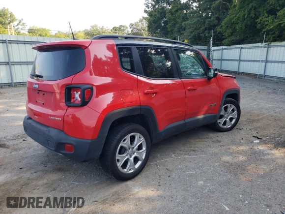 2023 Jeep Renegade Limited with VIN ZACNJDD13PPP32587, listed as a Copart auction lot 67443134 with 23,694 mi miles and Non repairable. Bid and sale history available at DreamBid. Image 3.