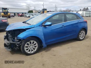 2017 Hyundai Elantra GT with VIN KMHD35LH9HU376669, listed as a Copart auction lot 52918415 with 70,627 mi miles and Salvage Title. Bid and sale history available at carsss.com. Image 1.
