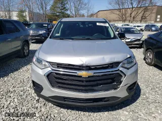 2018 Chevrolet Traverse LS with VIN 1GNERFKW8JJ245860, listed as a Copart auction lot 49612865 with 109,955 mi miles and Salvage Title. Bid and sale history available at carsss.com. Image 5.
