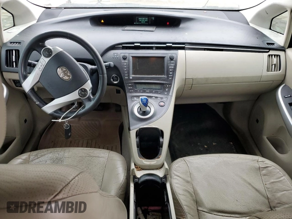 2010 Toyota Prius Four with VIN JTDKN3DU1A1017314, listed as a Copart auction lot 52256495 with 217,711 mi miles and Clean Title. Bid and sale history available at DreamBid. Image 8.