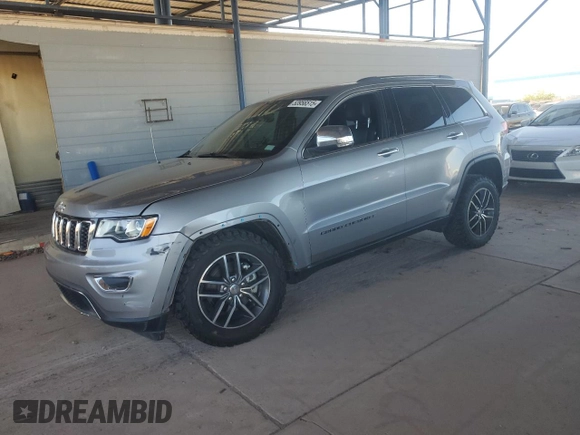 2018 Jeep Grand Cherokee Limited with VIN 1C4RJFBG2JC441209, listed as a Copart auction lot 53956515 with 57,849 mi miles and Salvage Title. Bid and sale history available at carsss.com. Image 1.