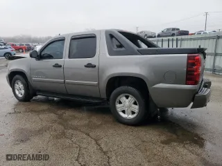 2007 Chevrolet Avalanche LTZ with VIN 3GNFK12337G237192, listed as a Copart auction lot 49678605 with 62,217 mi miles and Salvage Title. Bid and sale history available at carsss.com. Image 2.