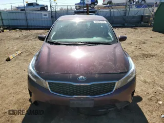 2017 Kia Forte LX with VIN 3KPFK4A7XHE025479, listed as a Copart auction lot 46625795 with 104,038 mi miles and Salvage Title. Bid and sale history available at carsss.com. Image 5.