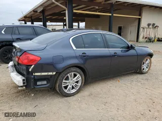 2011 Infiniti G25 Sedan x with VIN JN1DV6AR9BM651550, listed as a Copart auction lot 41640625 with 194,279 mi miles and Salvage Title. Bid and sale history available at carsss.com. Image 3.
