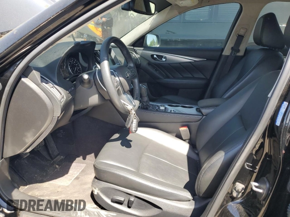 2018 Infiniti Q50 3.0t LUXE with VIN JN1EV7AP7JM361587, listed as a Copart auction lot 55641755 with 23,059 mi miles and Clean Title. Bid and sale history available at carsss.com. Image 7.