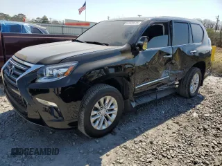 2015 Lexus GX 460 with VIN JTJBM7FX1F5114656, listed as a Copart auction lot 47528515 with 86,937 mi miles and Salvage Title. Bid and sale history available at carsss.com. Image 1.