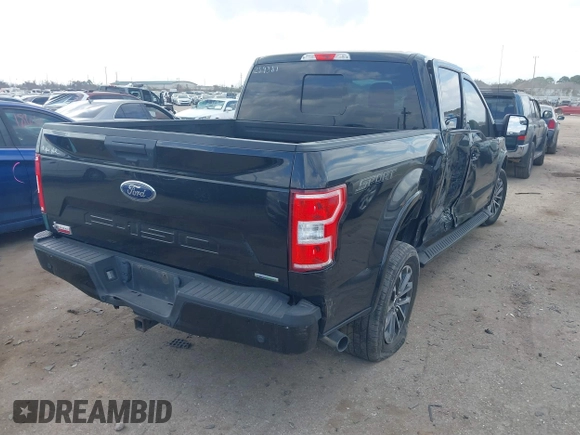 2020 Ford F-150 XL with VIN 1FTEW1C43LFA14016, listed as a IAAI auction lot 41498352 with 94,409 mi miles. Bid and sale history available at carsss.com. Image 4.