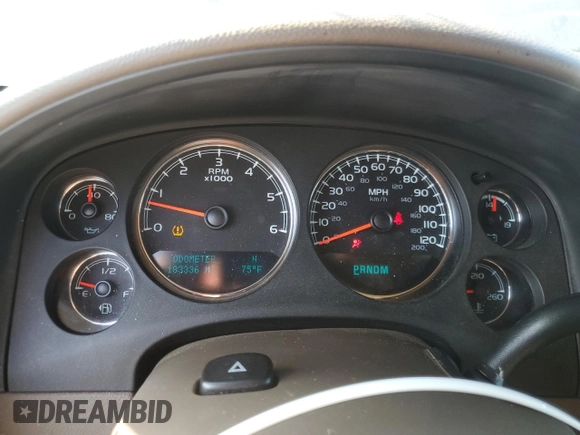 2011 Chevrolet Tahoe LS with VIN 1GNSCAE00BR395849, listed as a Copart auction lot 54750685 with 183,336 mi miles and Salvage title. Bid and sale history available at DreamBid. Image 9.
