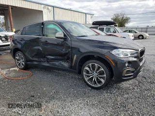 2018 BMW X6 sDrive35i with VIN 5UXKU0C55J0G80825, listed as a Copart auction lot 81484534 with 65,422 mi miles and Non Repairable. Bid and sale history available at carsss.com. Image 4.