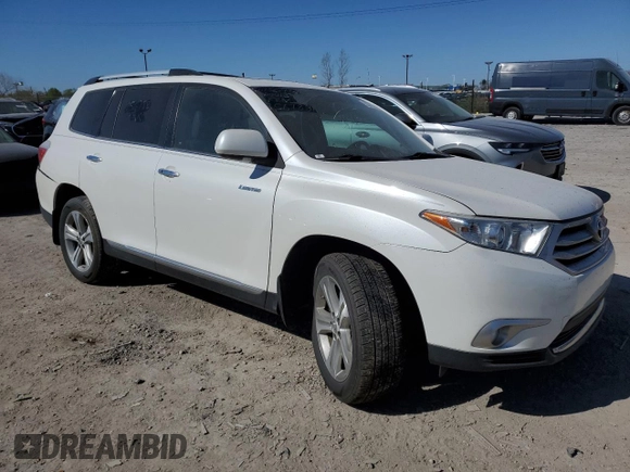 2012 Toyota Highlander Limited z VIN 5TDDK3EH5CS156788, wystawiony jako Copart lot #53370505 z przebiegiem Nie podano mil oraz Szkoda całkowita • Salvage title. Historia ofert i sprzedaży dostępna na DreamBid. Obrazek 4.