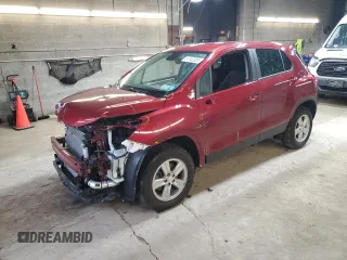 2022 Chevrolet Trax LS with VIN KL7CJNSM1NB502337, listed as a Copart auction lot 51143325 with 20,507 mi miles and Salvage Title. Bid and sale history available at carsss.com. Image 1.
