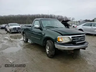 2002 Ford F-150 XL with VIN 1FTRF17W42NB09833, listed as a Copart auction lot 44682545 with 0 mi miles and Salvage Title. Bid and sale history available at carsss.com. Image 10.