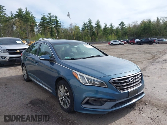 2017 Hyundai Sonata Sport with VIN 5NPE34AF9HH504276, listed as a IAAI auction lot 42222535 with 127,362 mi miles and . Bid and sale history available at DreamBid. Image 1.