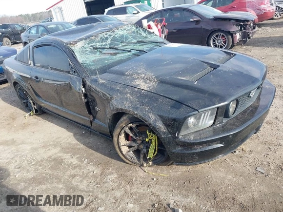 2006 Ford Mustang GT Deluxe with VIN 1ZVFT82H665172030, listed as a IAAI auction lot 41647093 with Not Provided miles and . Bid and sale history available at carsss.com. Image 1.