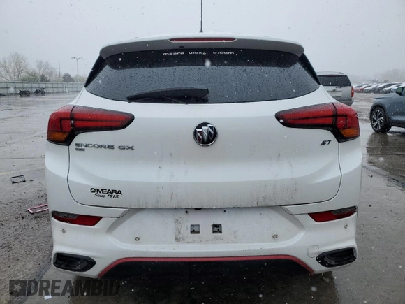 2020 Buick Encore GX Select with VIN KL4MMESL2LB095786, listed as a Copart auction lot 53663965 with 46,508 mi miles and Salvage title. Bid and sale history available at DreamBid. Image 6.